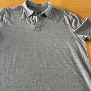 Smartwool 150 weight Men’s Polo Grey Size Large